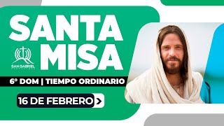 SANTA MISA ⛪ Domingo 16 de febrero de 2025  | Productora San Gabriel