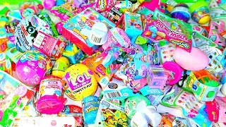 ABRIENDO MUCHOS JUGUETES SORPRESA LOL MH Lalaloopsy Shopkins-Mundo de Juguetes