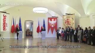 Wizyta oficjalna prezydenta Czech w Polsce