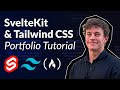 SvelteKit & TailwindCSS Tutorial – Build & Deploy a Web Portfolio