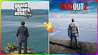 GTA 5 vs Mad Out 2 PC Comparison