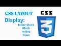 CSS Display Property: Block, Inline, Inline-Block, and None Explained
