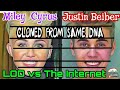 Justin Bieber Miley Cyrus EXPOSED Clones Of the Same DNA freemason illuminati Satanic Music Industry