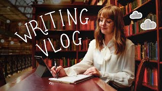 A day in my life as a writer & content creator ☁️ Writing my fantasy novel!