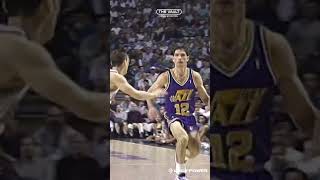 John Stockton in transition 🏀 | UTAH JAZZ