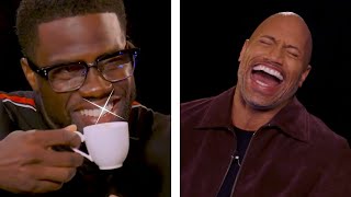 DWAYNE THE COCK JOHNSON AND KEVIN HART ALMOST DIE AT PLAYGROUND INSULTS
