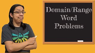 [Algebra 1] Domain & Range - Continuous Word Problems