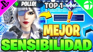 🏆La Mejor SENSIBILIDAD para MANDO Fortnite 2025 (PS4/PS5/XBOX/PC) TIPS Y GUIA de Configuracion ✅