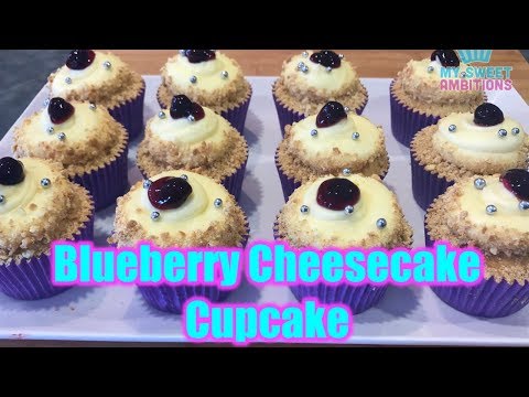 Blueberry Cheesecake Cupcake Blueberry Cheesecake Cupcake
