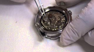 SEIKO Watch Repair/SEIKO5 SPORTS/セイコー5 機械式自動巻き腕時計オーバーホール　分解編 SARZ001 CAL.4R36