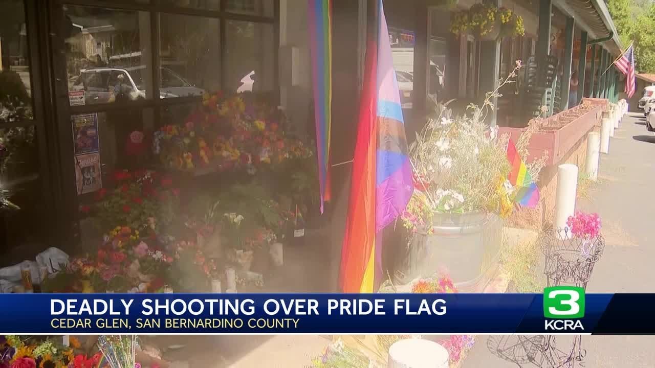 Store Owner Killed Over Pride Flag In Southern California - YouTube