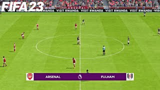 FIFA 23 | Arsenal vs Fulham - UEFA Champions League UCL - PS5 Gameplay
