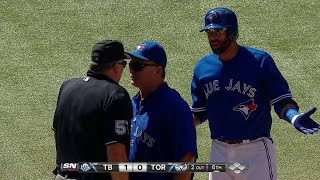 TB@TOR: Bautista gets ejected for arguing