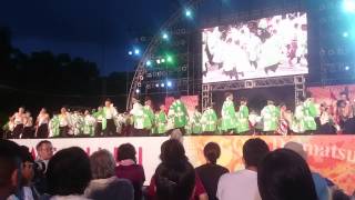 愛知淑徳大学よさこい探究会　鳴踊　どまつり2015前夜祭