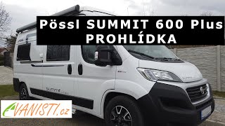 Pössl Summit 600 Plus (2020) - prohlídka auta - roomtour