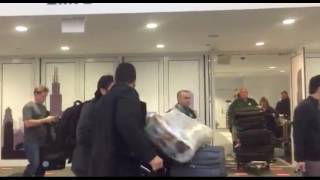 Detained family reunited at O'Hare