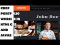 How to make a Chef portfolio website in HTML CSS and Javascript | Source code