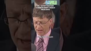 Bill Gates'Harvard Commencement Speech Highlights