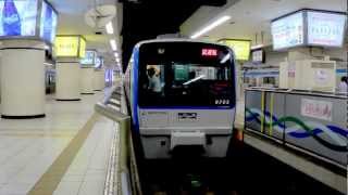 【HD】 相鉄9000系9703F出場試運転 横浜駅入線