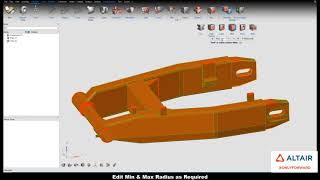 Learn HyperWorks Interface - DEFEATURE FILLETS