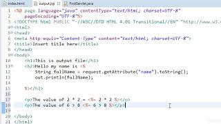 14 Writing Java method using JSP Declaration