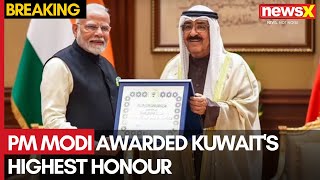 PM Modi In Kuwait | PM Modi Awarded Kuwait's Highest Honour ‘The Order of Mubarak Al Kabeer’ | NewsX