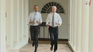 Obama and Biden - running for president
