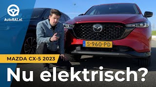 Mazda CX-5 2023: nu ELEKTRISCH!? - REVIEW - AutoRAI TV