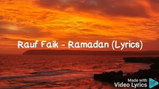 Rauf Faik - Ramadan (Lyrics)