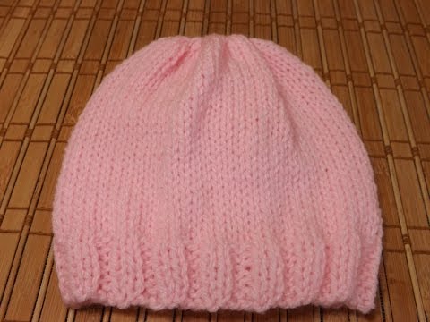 How to Knit a newborn baby's hat for beginners How to Knit a newborn baby's hat for beginners