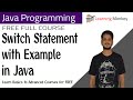 Switch Statement with Example in Java || Lesson 19 || Java Programming || Learning Monkey ||