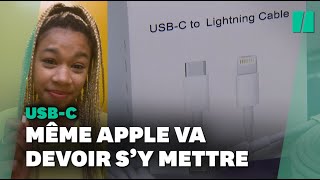 USB-C: Même Apple va devoir changer le chargeur de son iPhone