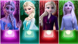 Elsa Frozen -Do You Want To Build Snowmen Vs Anna - Things Never Change - Tiles Hop EDM RUSH 🤩🎶