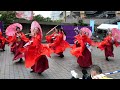 疾風乱舞「鏡花水月」＃横浜よさこい2022　クイーンズスクエア