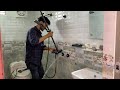 Bathroom Shower Seat Install | W/C S Trap Commode Setup | Pipe And Finale Fittings