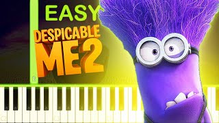 Happy | DESPICABLE ME 2 - EASY Piano Tutorial