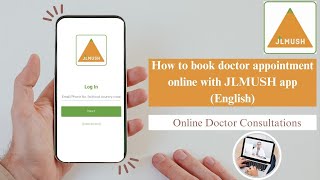 How to book doctor appointment online with JLMUSH app ( English)