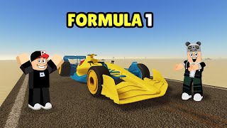 Formula 1 Arabası Aldık !! Çok Hızlı Gidiyor - Roblox a dusty trip