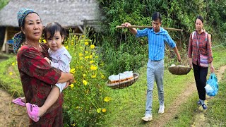 Building Happiness: Harvesting Ginger - Making Cakes with Mother-in-Law - Family Life