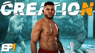 CREATION of Carter King! LEGENDARY Lightweight! | EA SPORTS UFC 3 GOAT Career Mode | EP1
