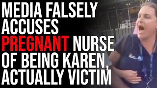 Media Falsely Accuses Pregnant Nurse Of Being Karen, Was Actually Victim Of Bike Theft