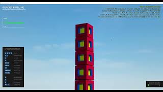 Panda3D Render Pipeline Performance - 1000 Cubes (Python)