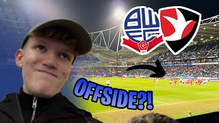 AWFUL OFFICIATING AS BOLTON GRAB 3 POINTS! Bolton Wanderers Vs Cheltenham Town Matchday Vlog