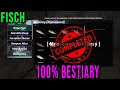 100% MOOSEWOOD BESTIARY SHOWCASE + ALL FISHES [FISCH] - Roblox