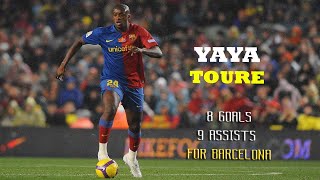 Yaya Toure Barcelona (2007-2010)