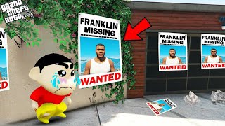 Shinchan Try To Find Lost Franklin In GTA 5 ! Franklin Missing In GTA 5