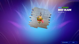 How To Unlock The BEEF BLADE Spray In Fortnite Chapter 2 Season 6 - FULL GUIDE !