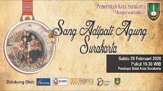 SANGGAR SENI KEMASAN SURAKARTA | Sang Adipati Agung Surakarta |