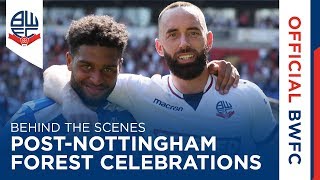 BEHIND THE SCENES | Post-Nottingham Forest celebrations