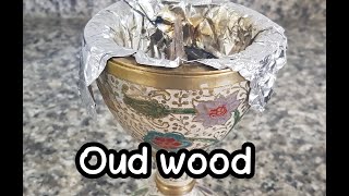 How to make oud wood/with oud wood perfume.